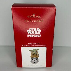 Star Wars Mandalorian the Child Baby Yoda Hallmark Keepsake Ornament 2021